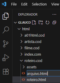 Criando o arquivo base.html