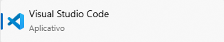 Tela inicial do VS Code