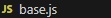 Base JavaScript