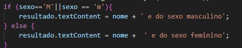 Condição JavaScript