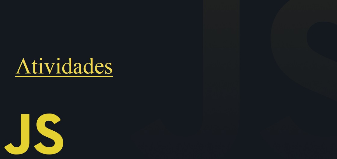 Programação JS
